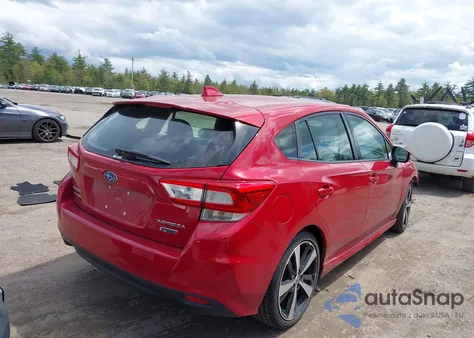 2017 Subaru Impreza 2.0I Sport из США, поврежденный, VIN 4S3GTAL63H3719099